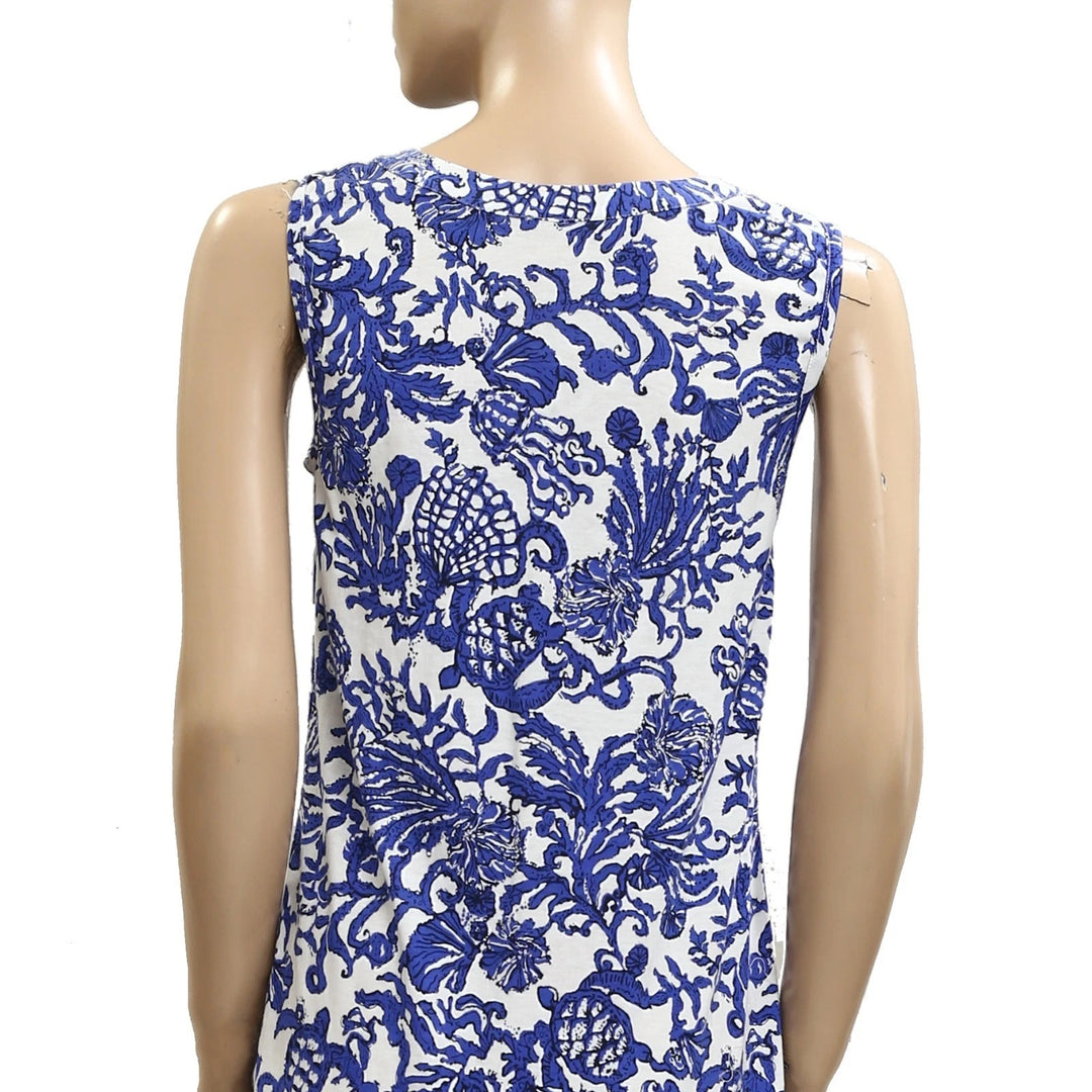 Lilly Pulitzer Ocean Toile Printed Mini Dress