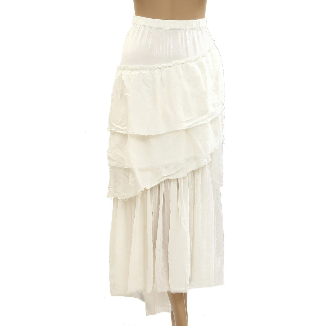 Free People Reality Check Midi Skirt