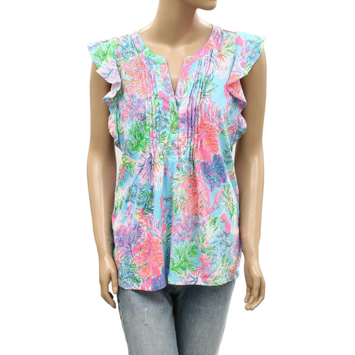 Lilly Pulitzer Golda Blouse Top
