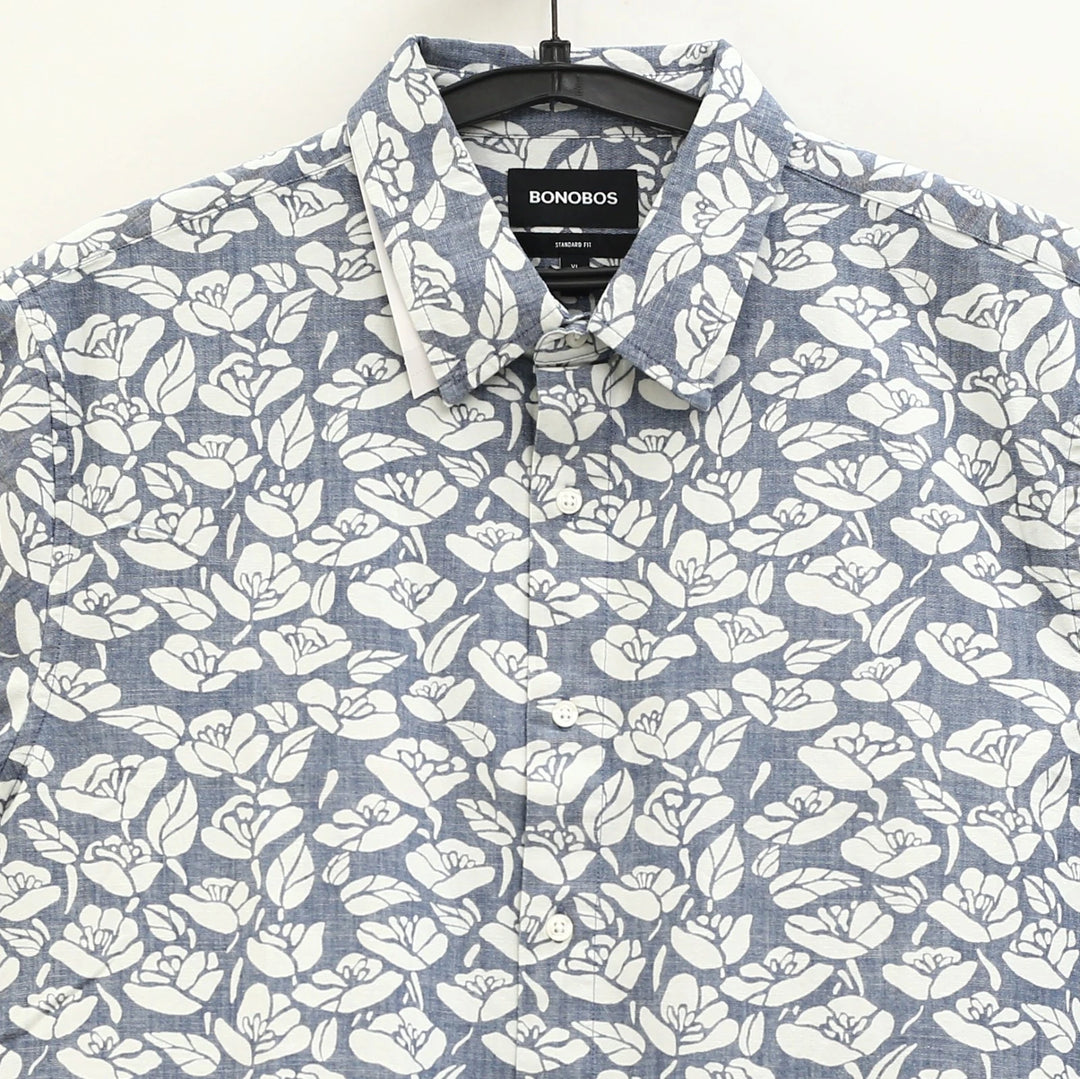Bonobos Stretch Riviera Short Sleeves Men's Shirt
