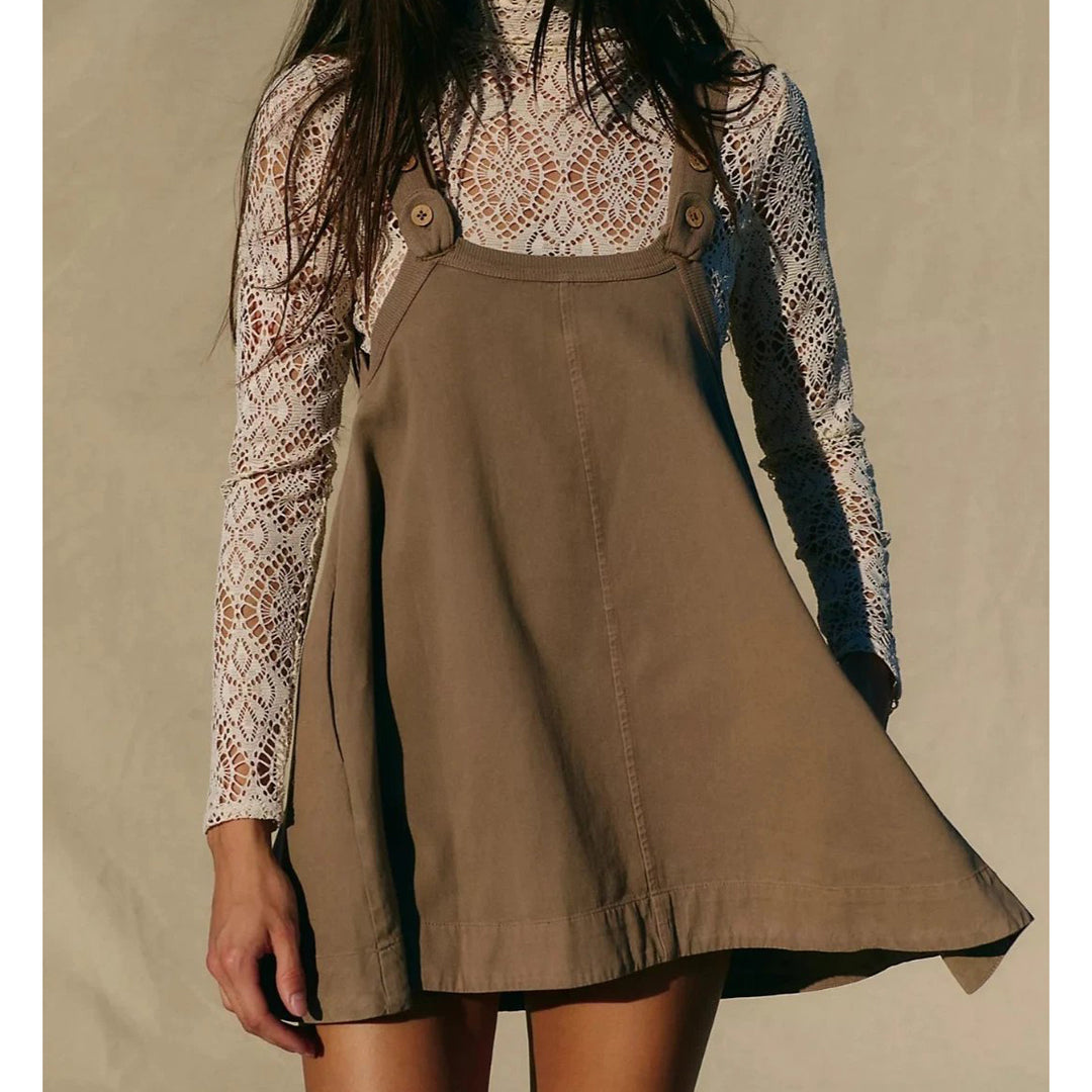 Free people Free-est Aldora Tunic Mini Dress
