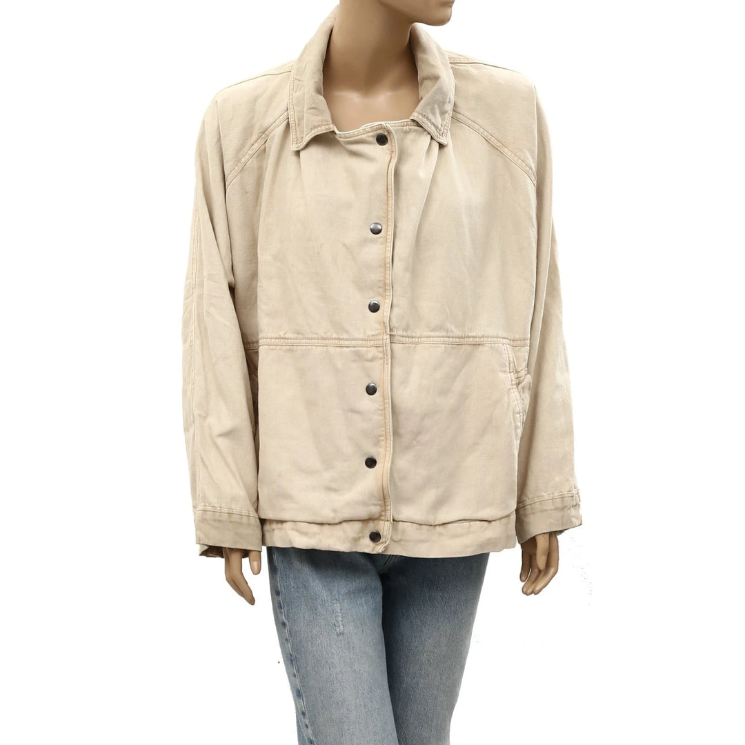 Free People We The Free Denim Jacket Top