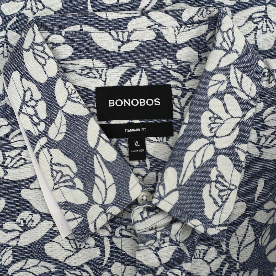 Bonobos Stretch Riviera Short Sleeves Men's Shirt