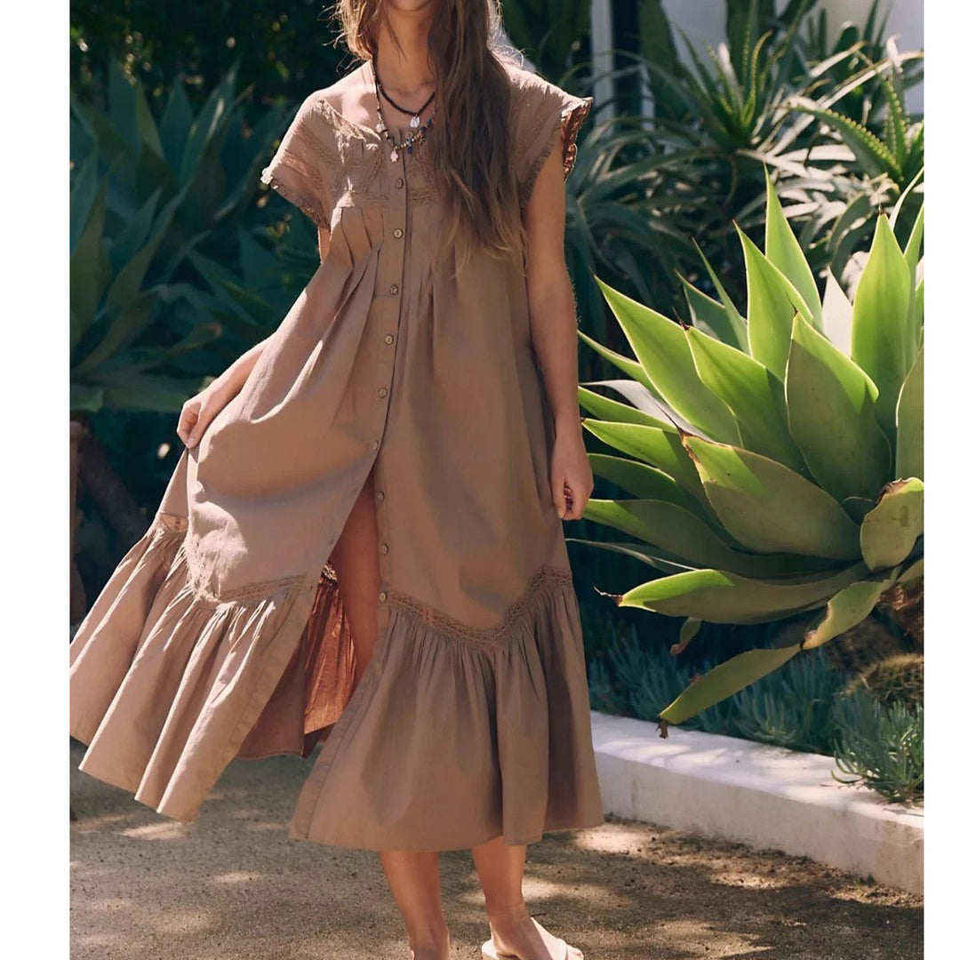 Free People Free-Est Aster Midi Dress