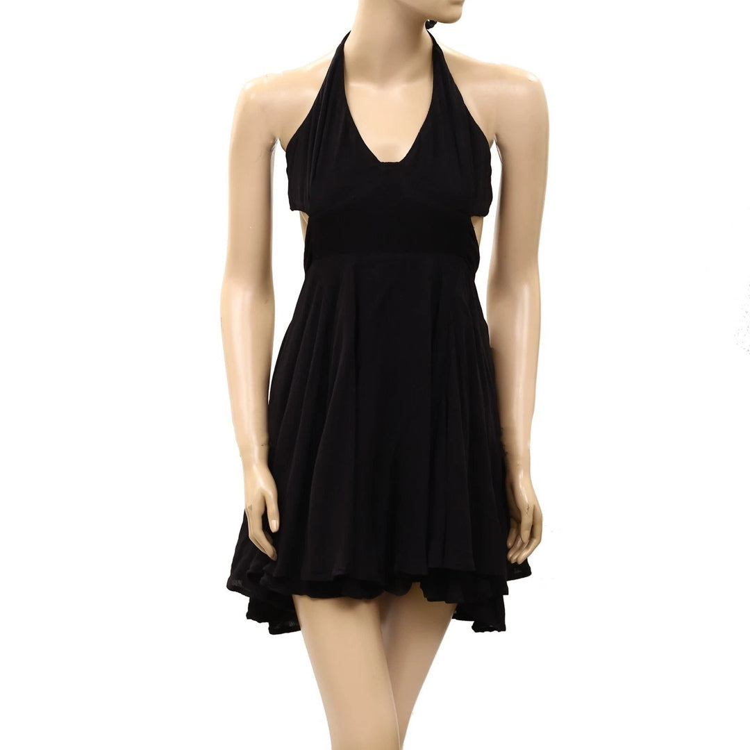 Free People Endless Summer Lillie Halter Mini Dress