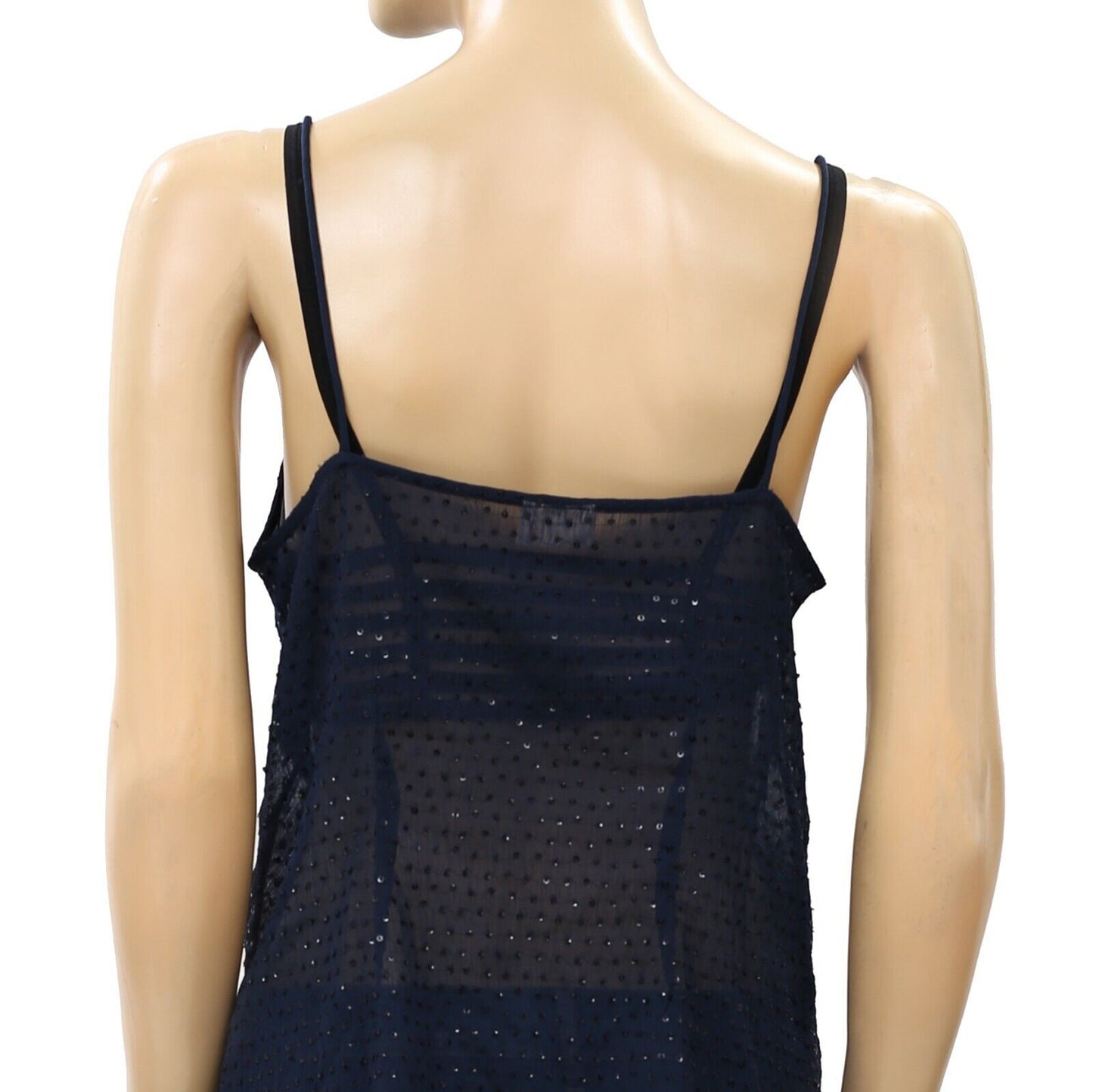 Intimately Free People Sequin Embellished Cami Slip Tunic Top