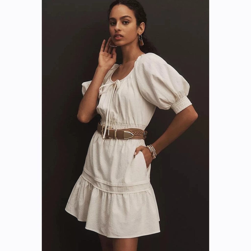 Anthropologie The Somerset Mini Dress – White Chocolate Couture