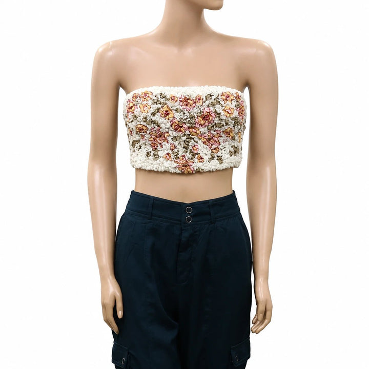 Free People Augusta Tube Cami Cropped Top