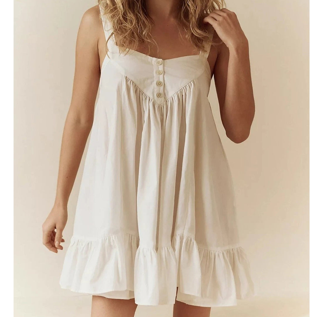 Free People Free-Est Heart Eyes Cotton Mini Dress