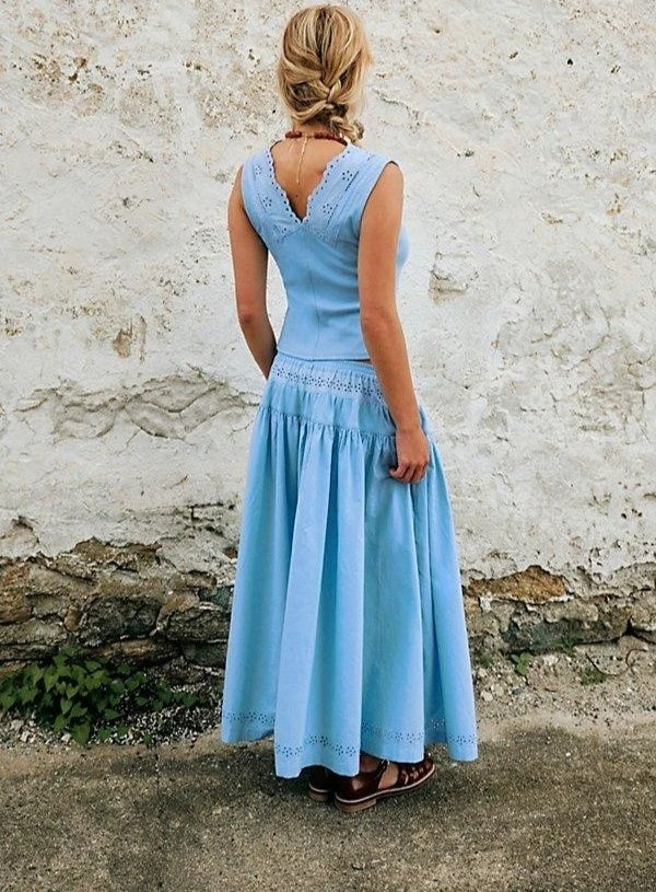 Free People Gesibelle Maxi Skirt