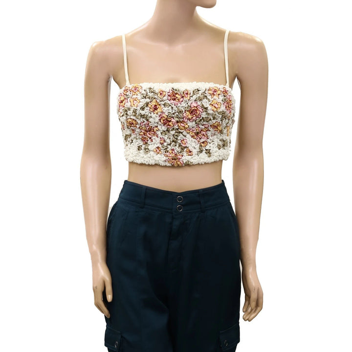 Free People Augusta Tube Cami Cropped Top