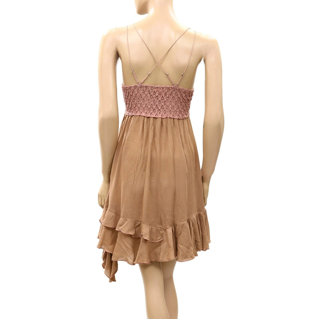 Free People FP One Adella Slip Mini Dress