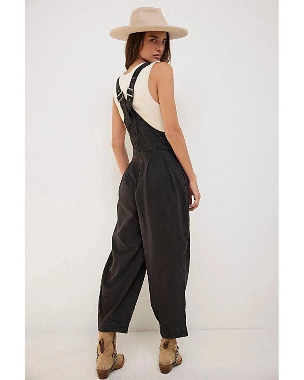 Free People We The Free Felix Tapered Overalls Jumpsuit