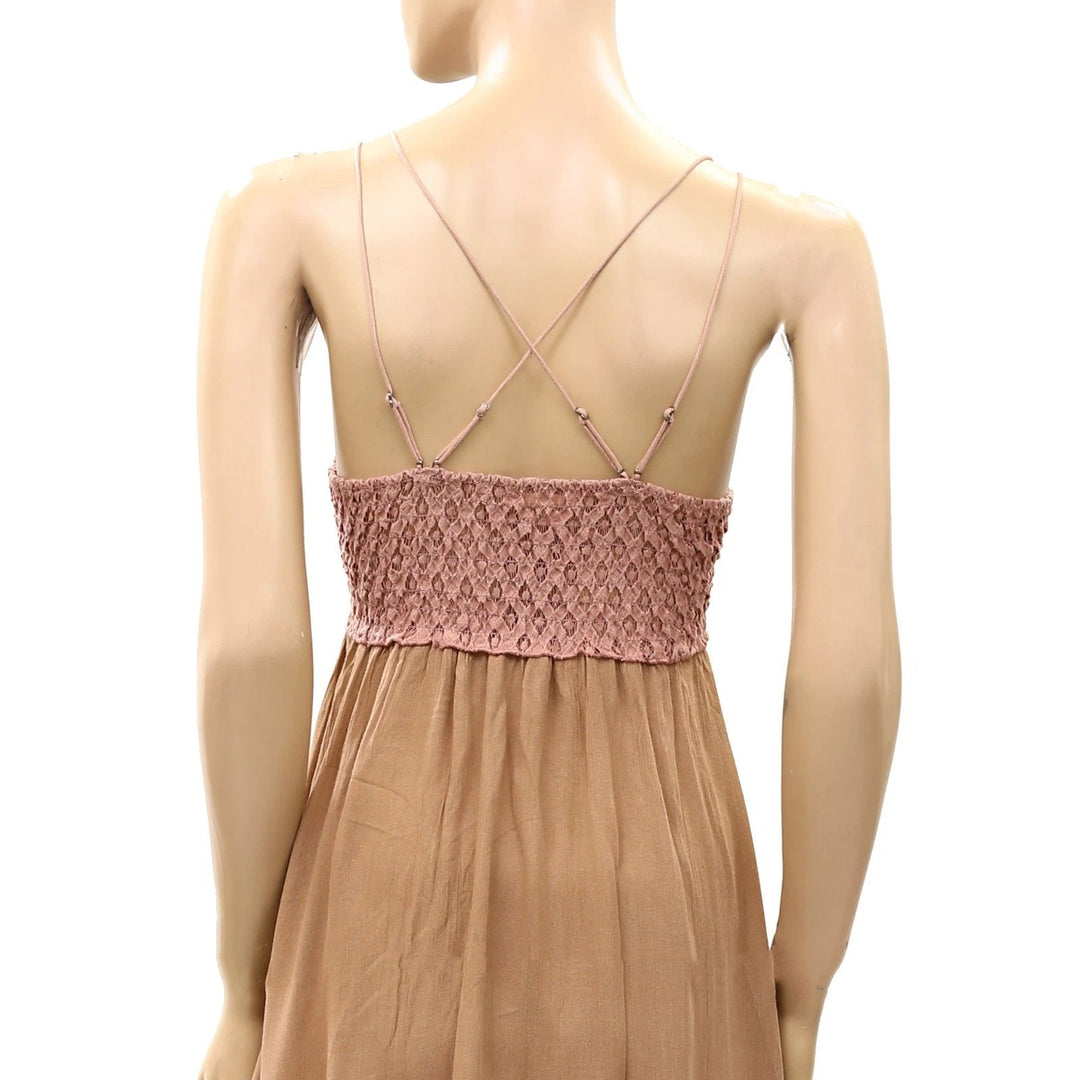 Free People FP One Adella Slip Mini Dress