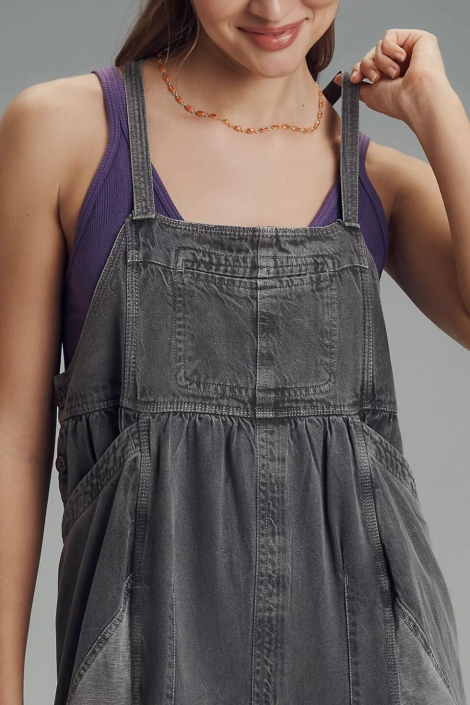 Anthropologie Daily Practice Pacific Crest Linen Blend Jumpsuit