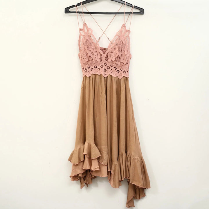 Free People FP One Adella Slip Mini Dress
