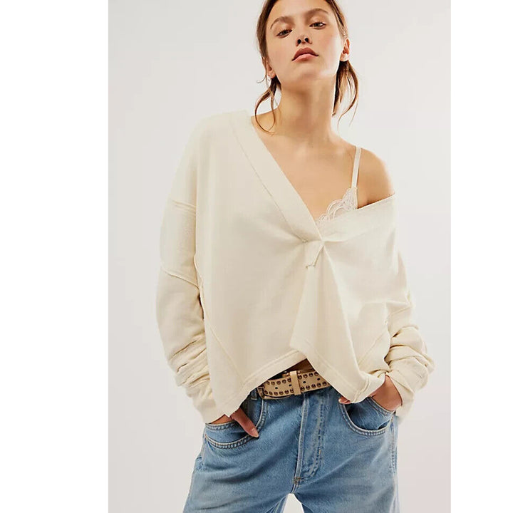 Free People Darcy Sweatshirt Top