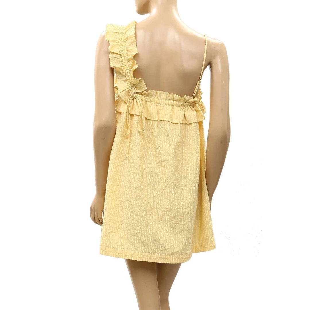 Anthropologie Celandine Ruffle Swing Mini Dress