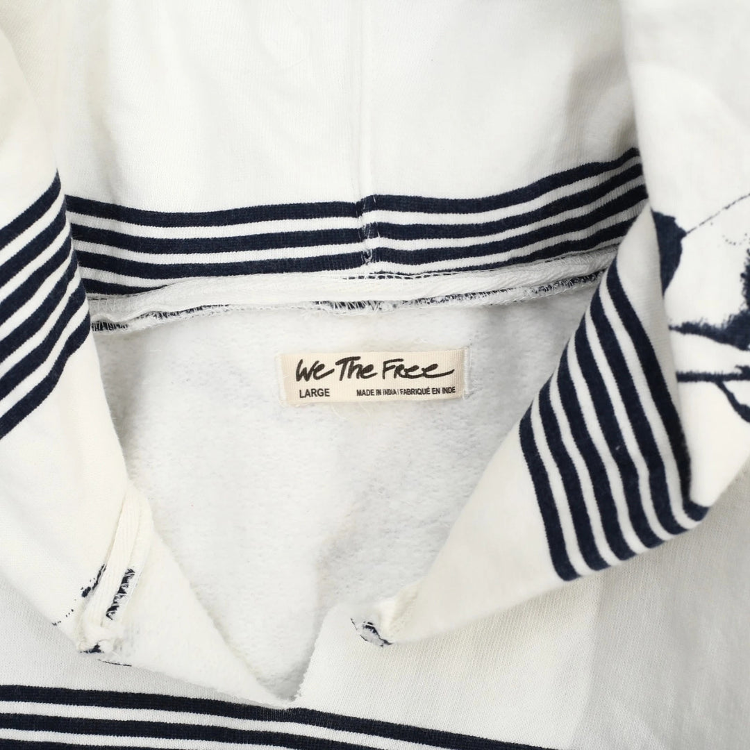 Free People We The Free It's A Vibe Birds Printed Hoodie Top