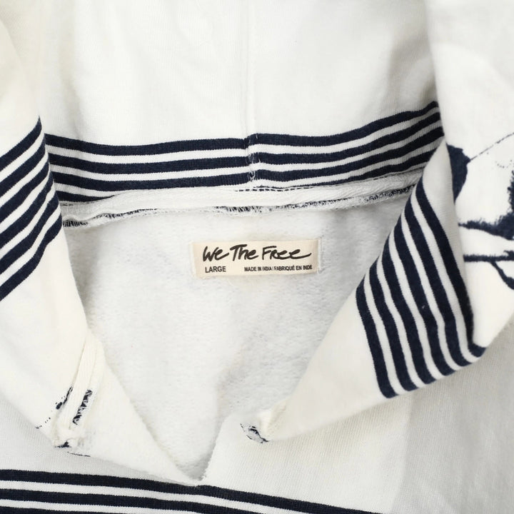 Free People We The Free It's A Vibe Birds Printed Hoodie Top