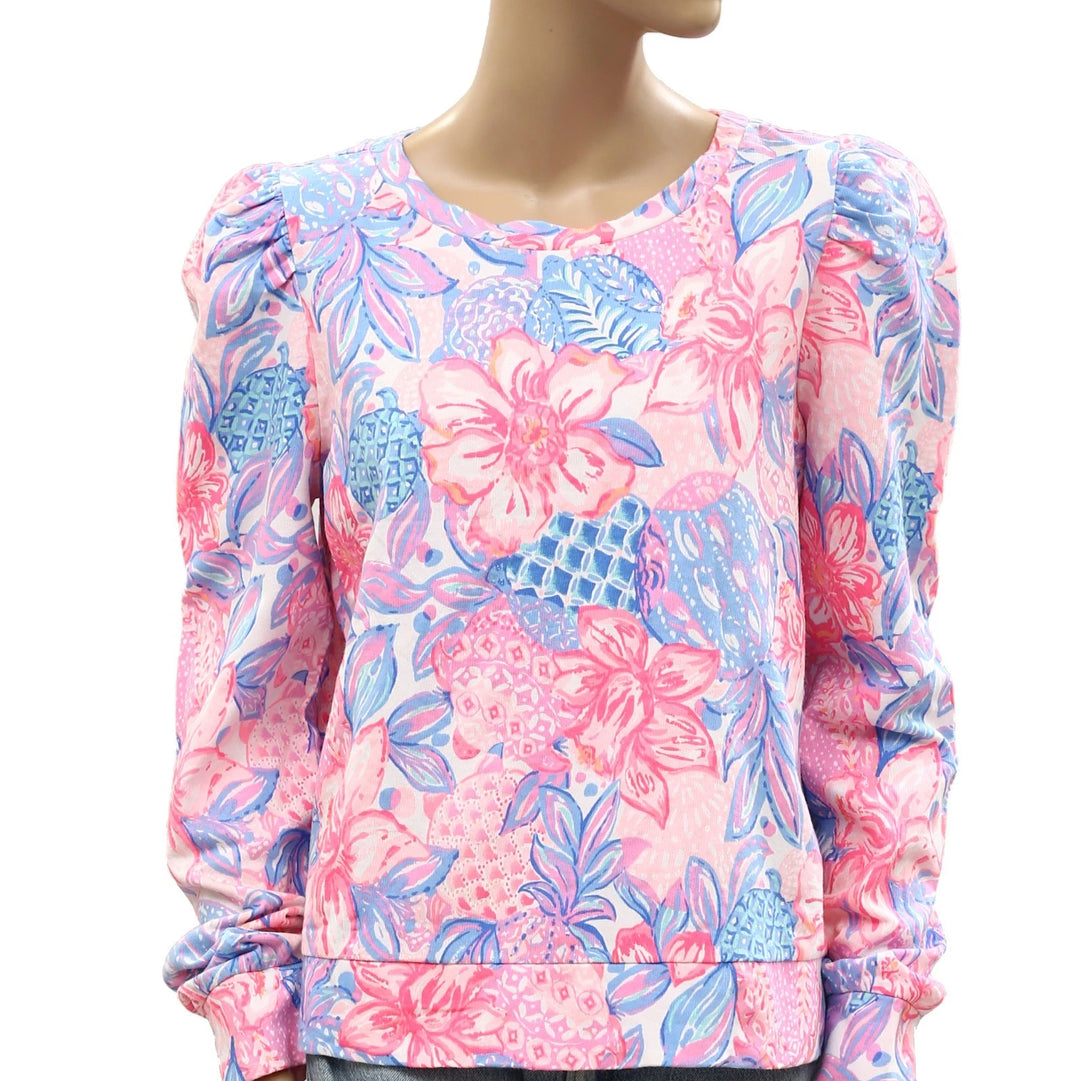Lilly Pulitzer Jansen Pullover Sweatshirt Top