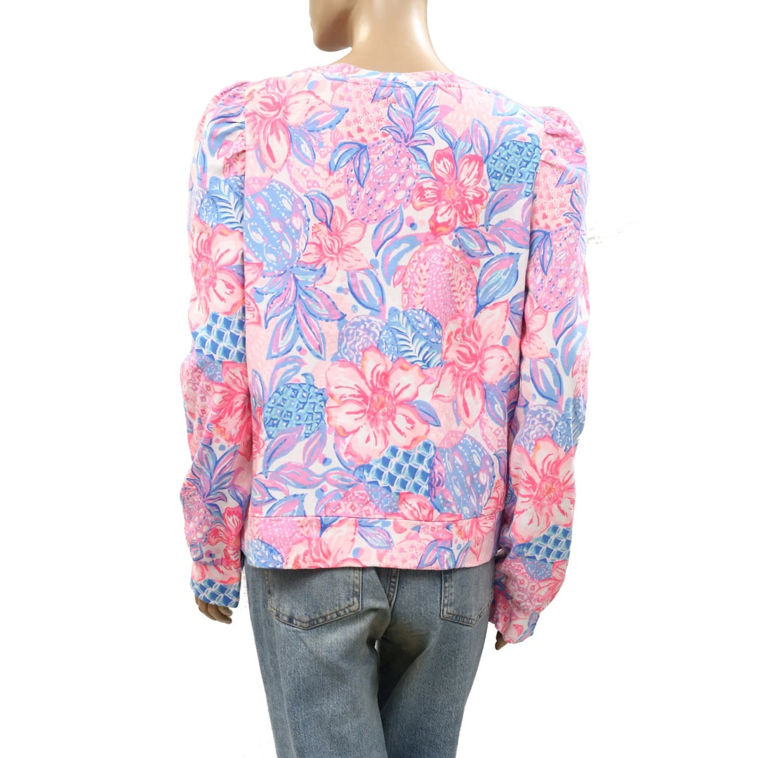 Lilly Pulitzer Jansen Pullover Sweatshirt Top