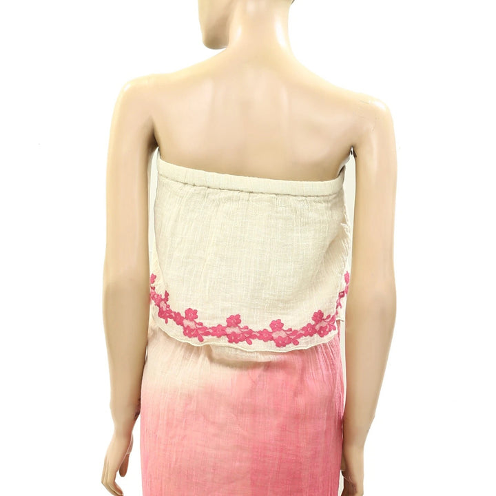 Lynne Love Lynne's World Dip Dye Maxi Tube Dress