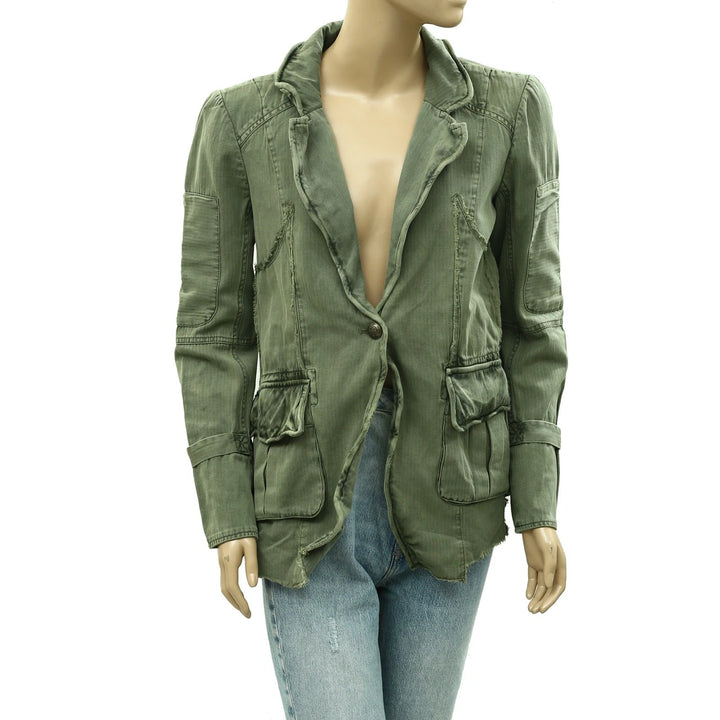 Free People Harlow Jacket Blazer Coat Top