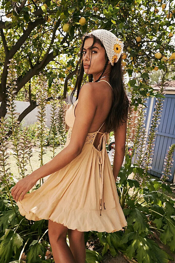 Free People Free-est Tahiti Mini Dress