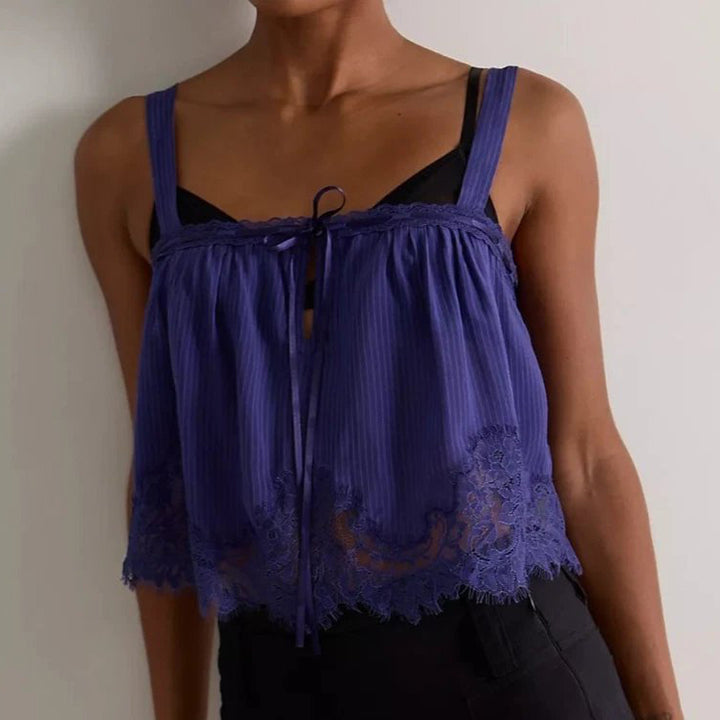 Intimately Free People Alma Cami Cropped Tank Blouse Top