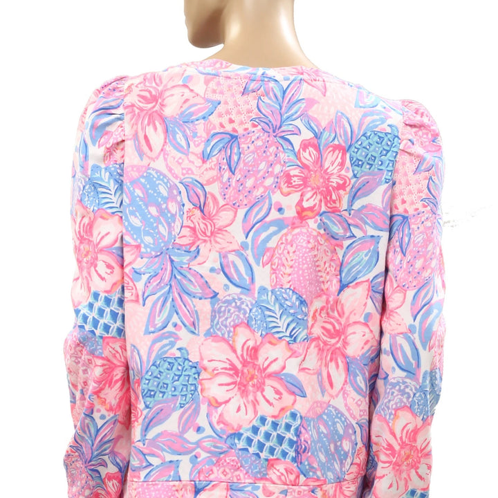 Lilly Pulitzer Jansen Pullover Sweatshirt Top