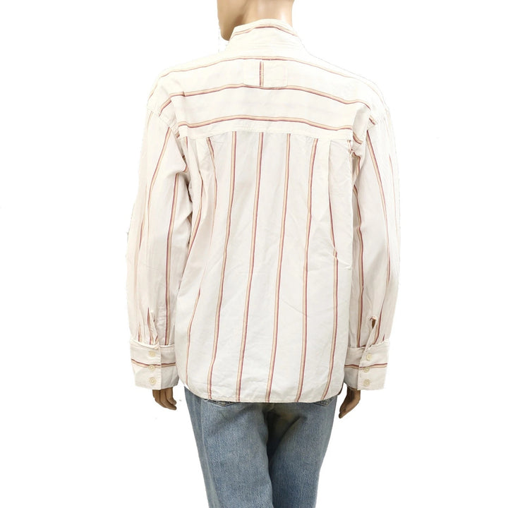 Free People We The Free Tied With a Bow Shirt Top