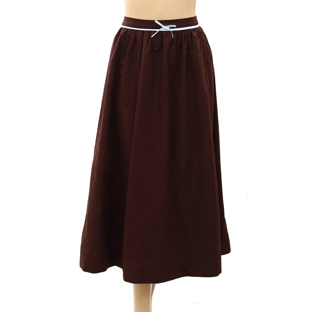 Free People Candy Cane Lane Women's Midi Skirt