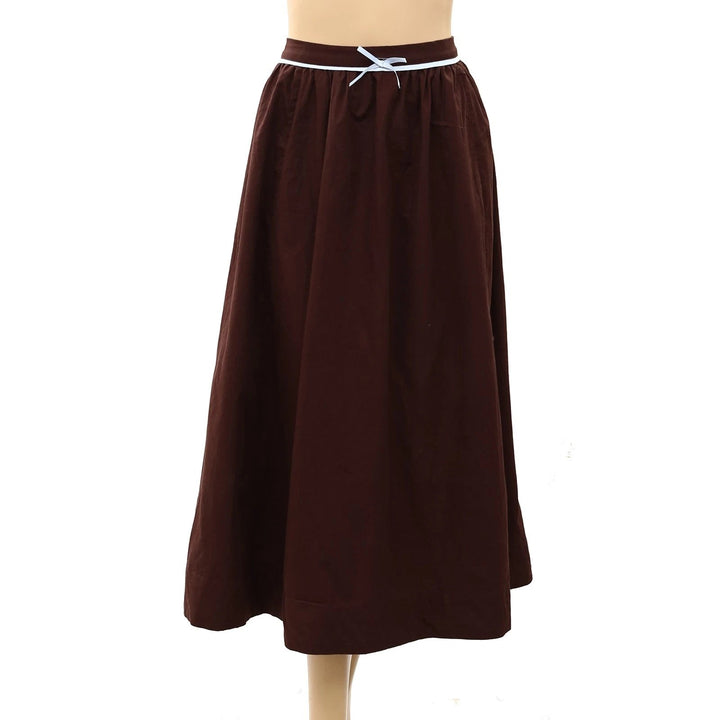 Free People Candy Cane Lane Women's Midi Skirt