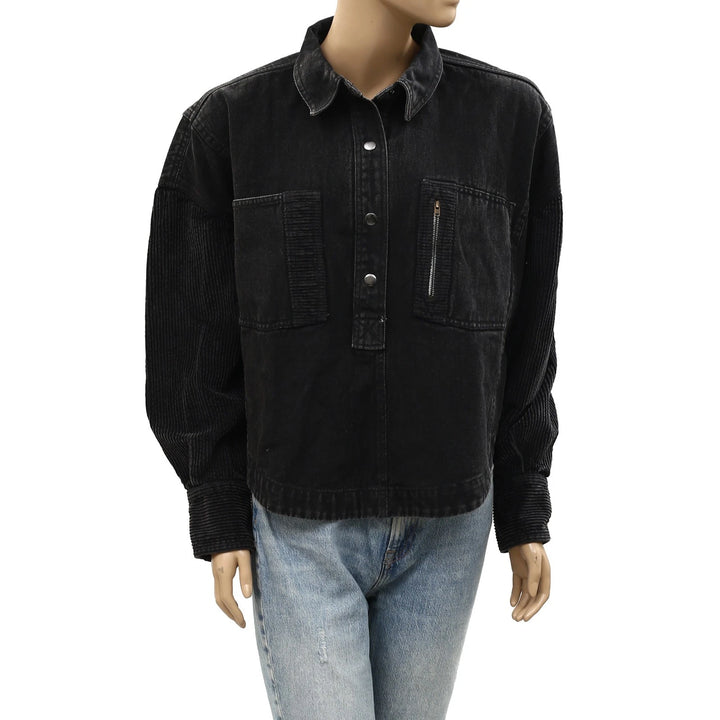 Free People We The Free Denim Jacket Top