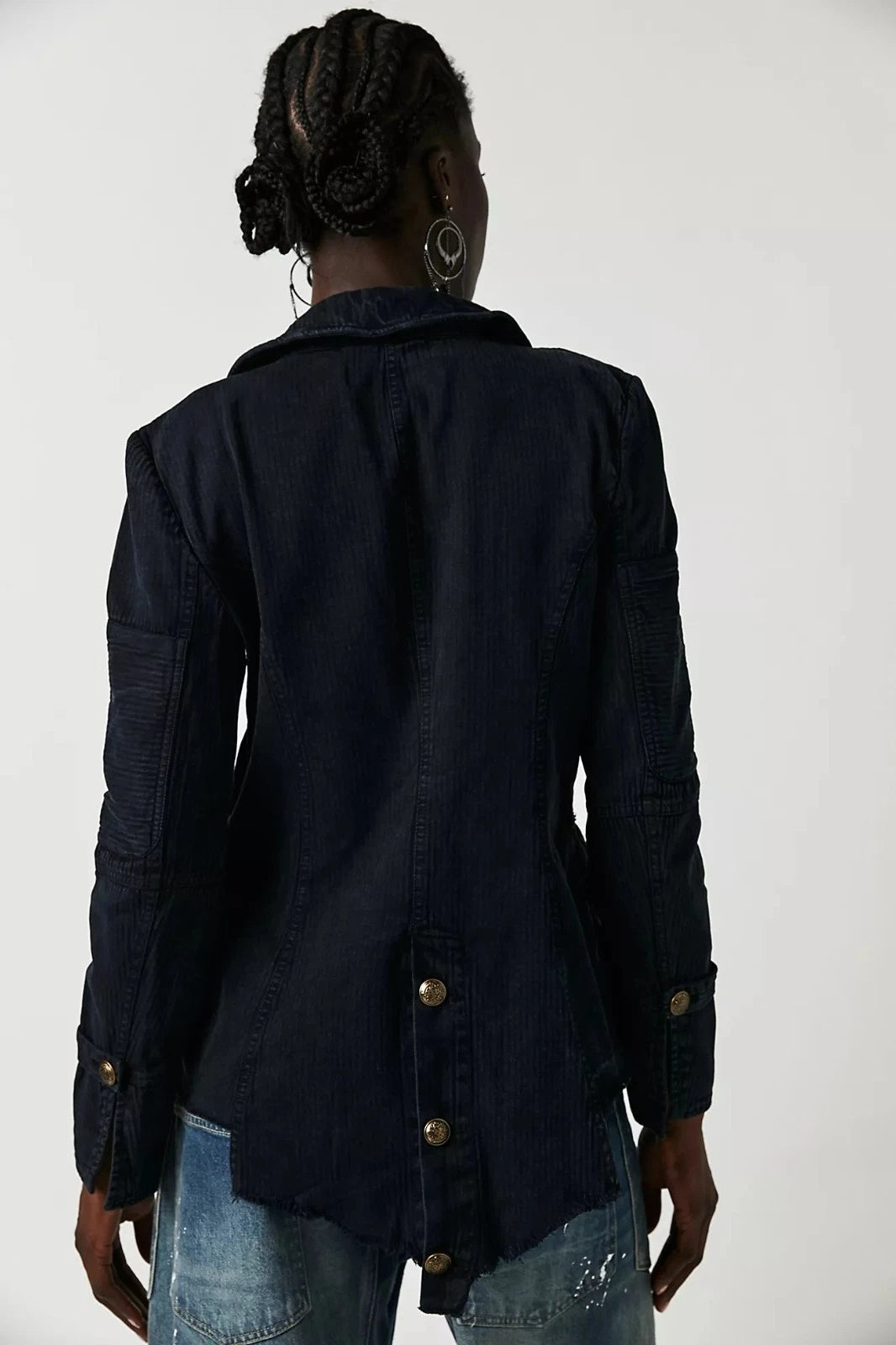 Free People Harlow Jacket Blazer Coat Top