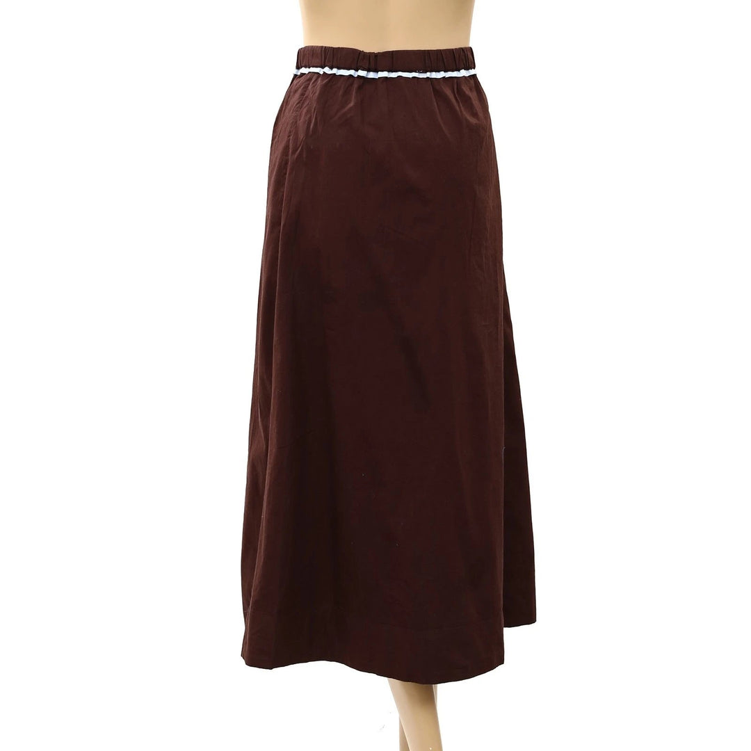 Free People Candy Cane Lane Women's Midi Skirt