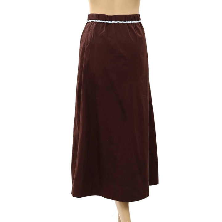 Free People Candy Cane Lane Women's Midi Skirt