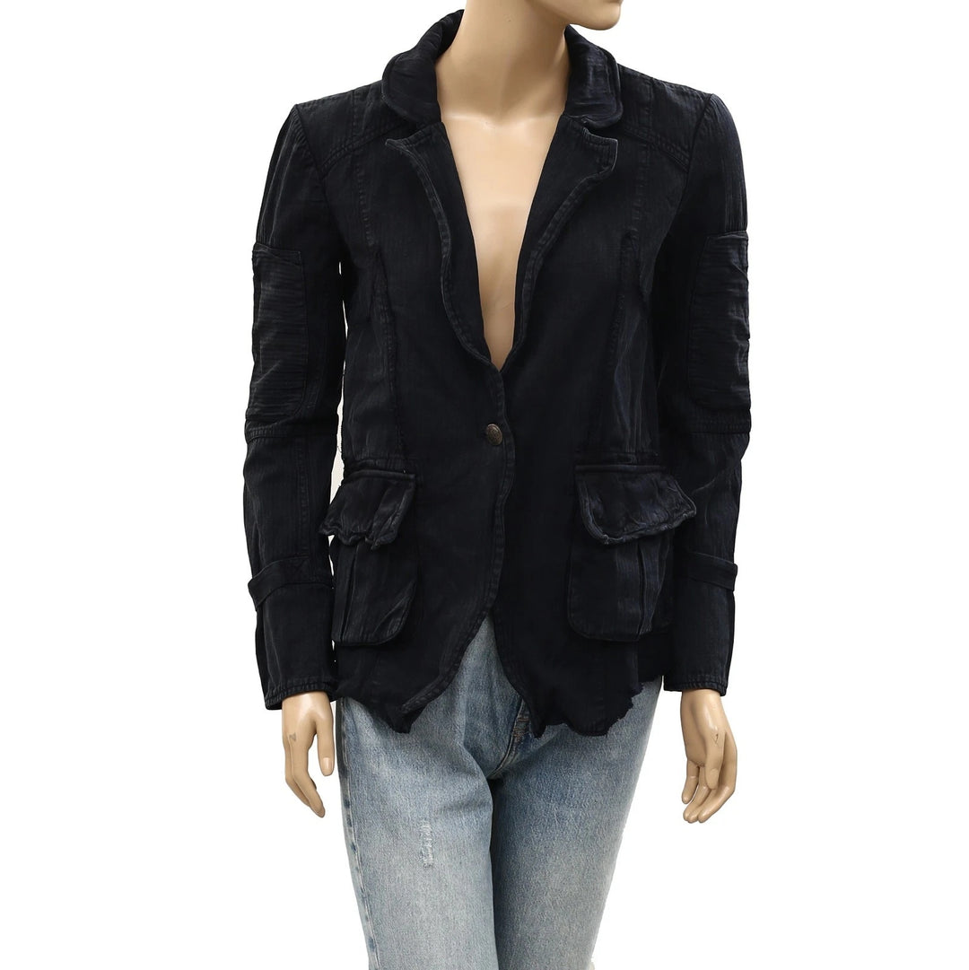 Free People Harlow Jacket Blazer Coat Top