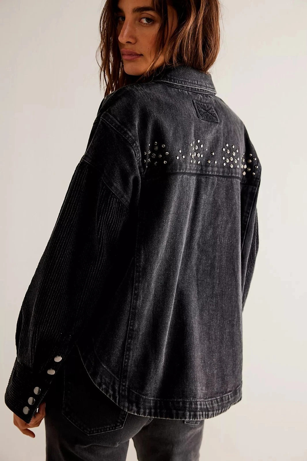 Free People We The Free Lana Denim Jacket Top