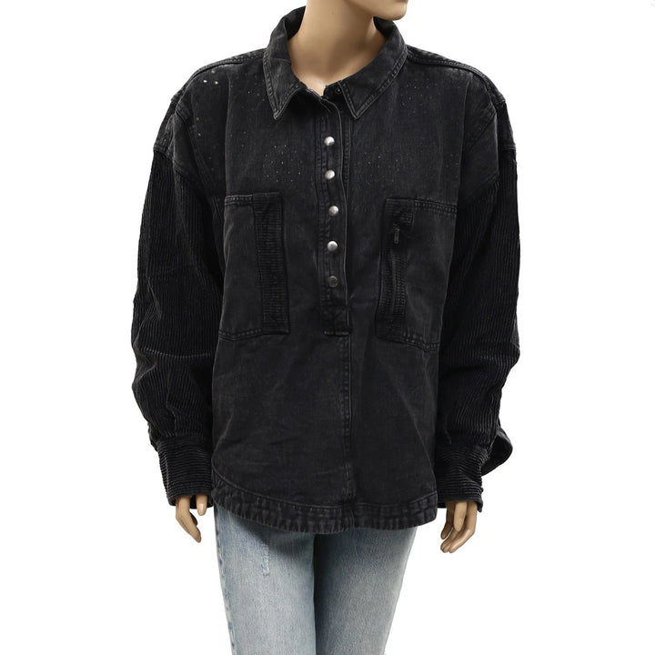 Free People We The Free Lana Denim Jacket Top