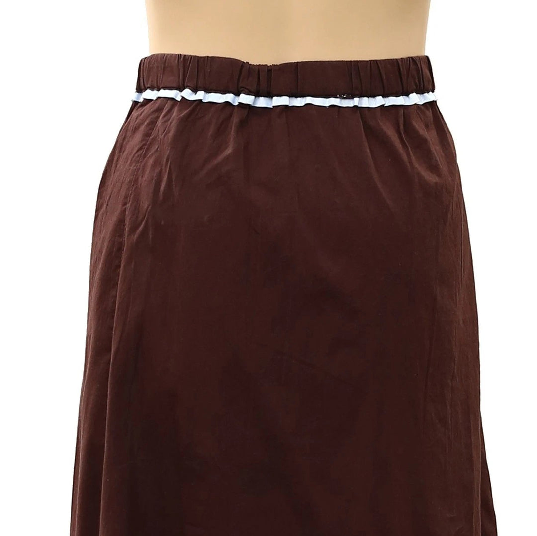 Free People Candy Cane Lane Women's Midi Skirt