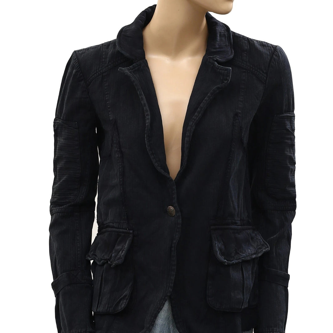 Free People Harlow Jacket Blazer Coat Top