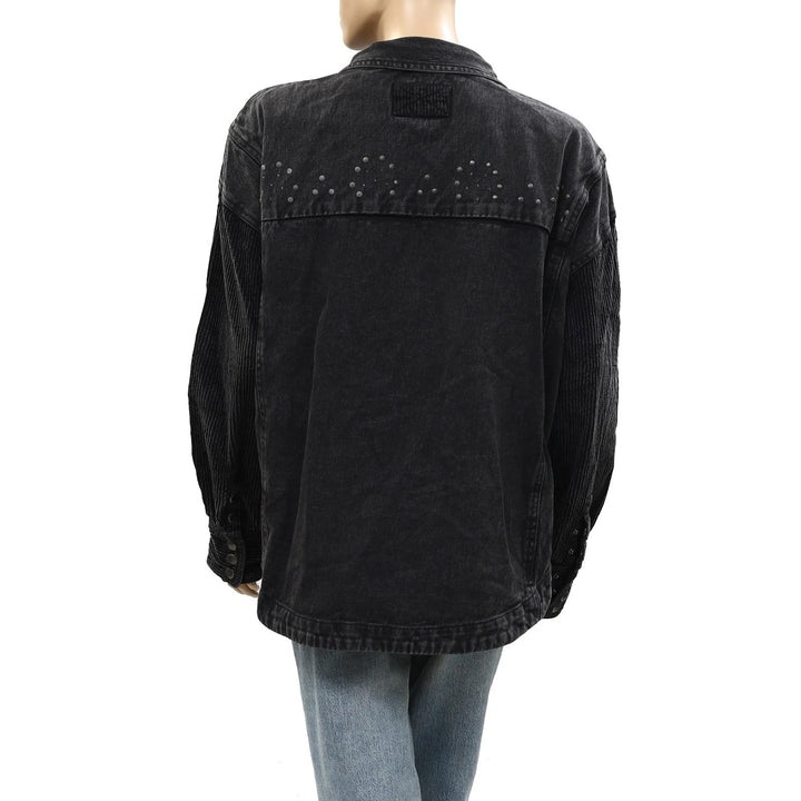 Free People We The Free Lana Denim Jacket Top