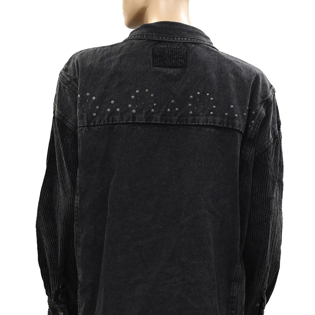 Free People We The Free Lana Denim Jacket Top