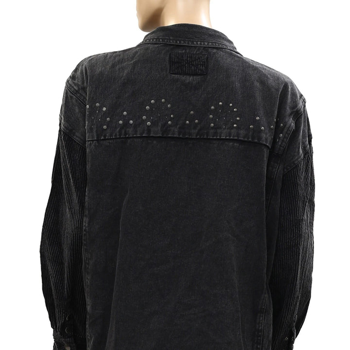 Free People We The Free Lana Denim Jacket Top