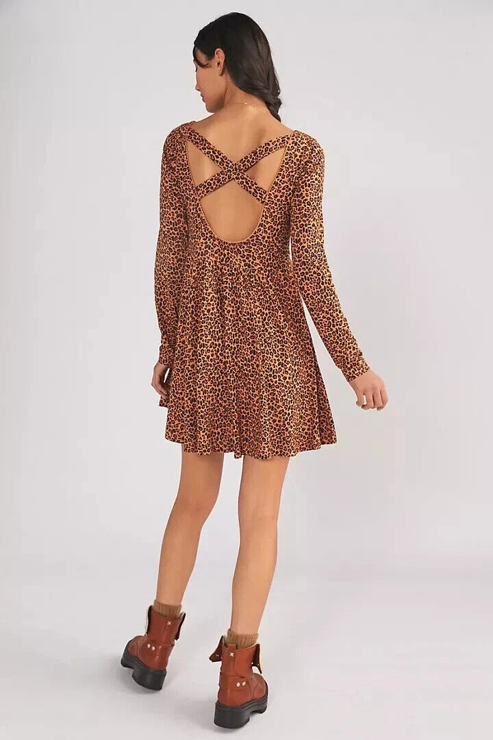 Daily Practice by Anthropologie Square-Neck Mini Dress