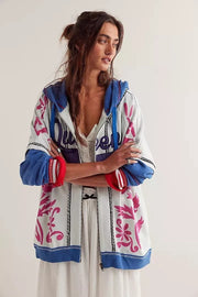 Free People We The Free Royals Hoodie Jacket Top