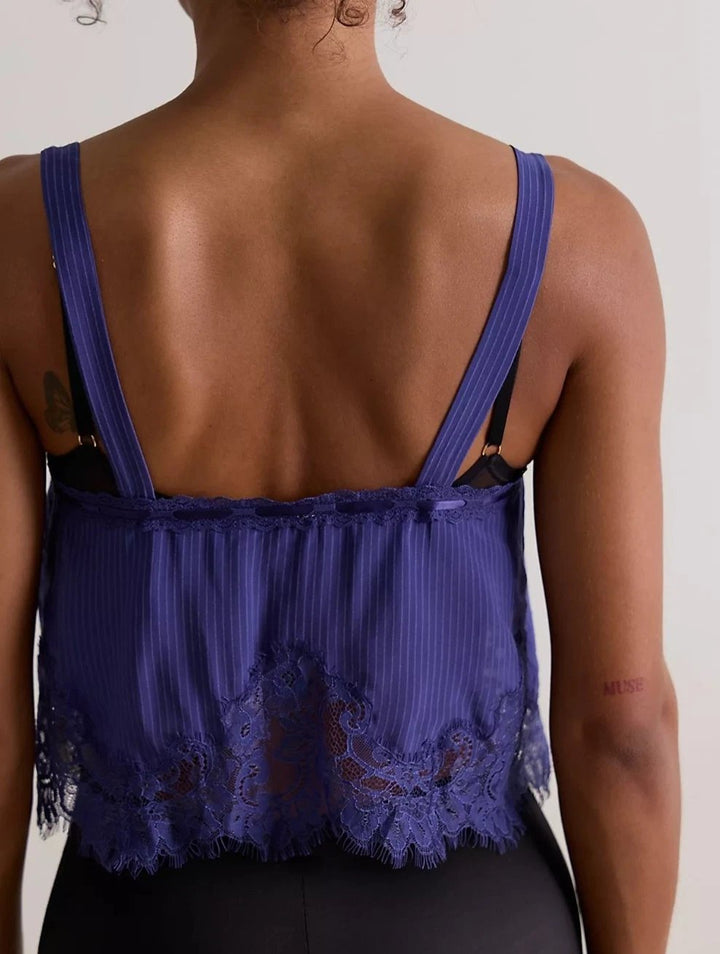 Intimately Free People Alma Cami Cropped Tank Blouse Top