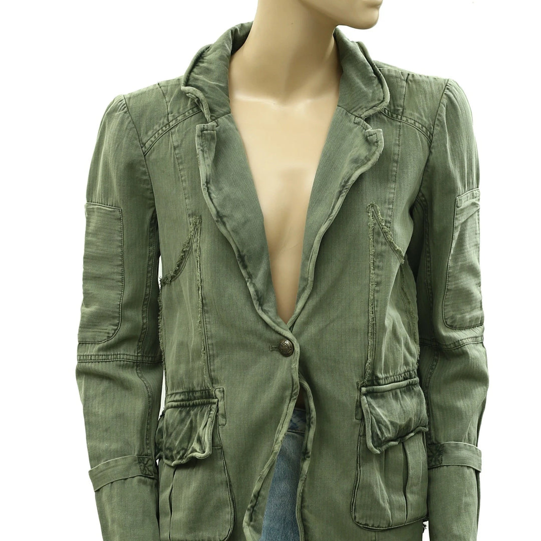 Free People Harlow Jacket Blazer Coat Top